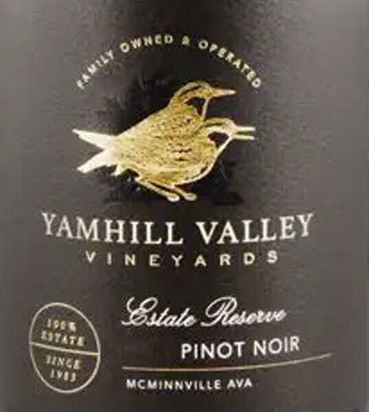 Yamhill Valley Estate Reserve Pinot Noir