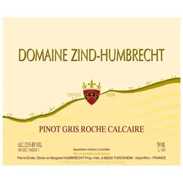 Zind Humbrecht Roche Calcaire Pinot Gris