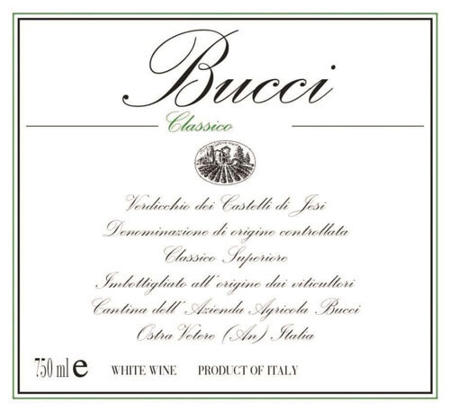 Bucci Verdicchio dei Castelli di Jesi Classico Superiore