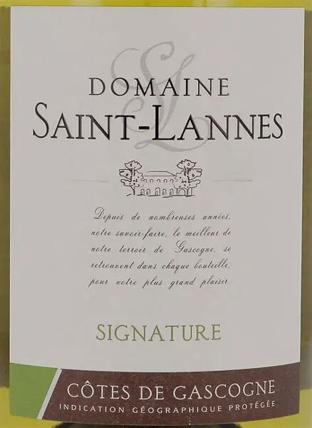Domaine Saint Lannes Signature Blanc