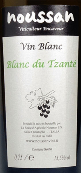 Franco Noussan Blanc du Tzante Pinot Gris