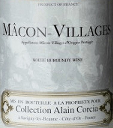 Alain Corcia Macon Villages Blanc