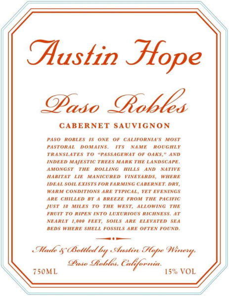 Austin Hope Cabernet