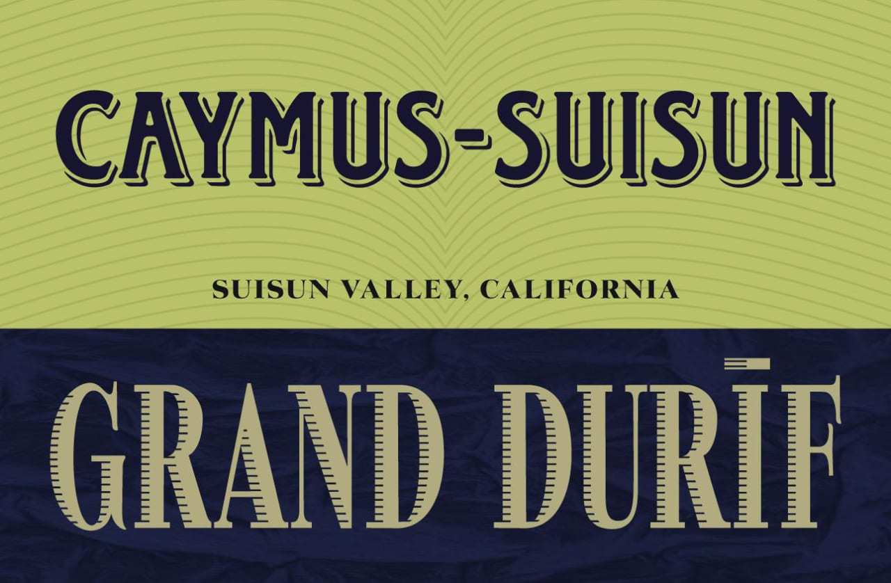 Caymus Grand Suisan Duriff