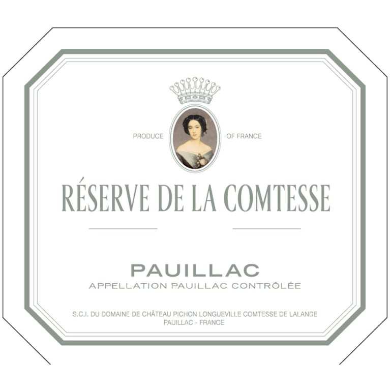 Ch Pichon Reserve De La Comtesse Lalande