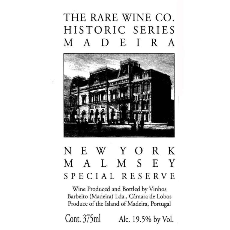 Rare Wine Co New York Malmsey