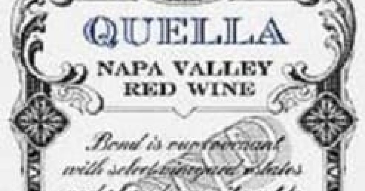 Martha's Vineyard | Bond Quella Cabernet Sauvignon 2012