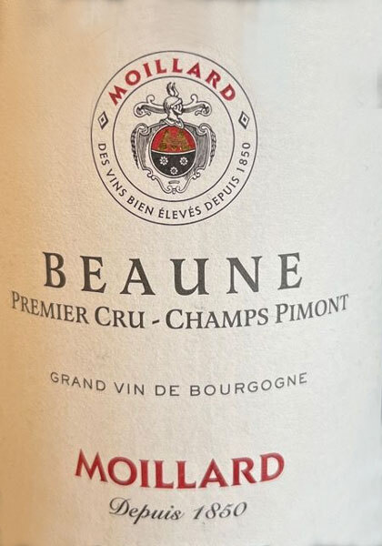 Moillard Beaune 1er Cru Champs Pimont