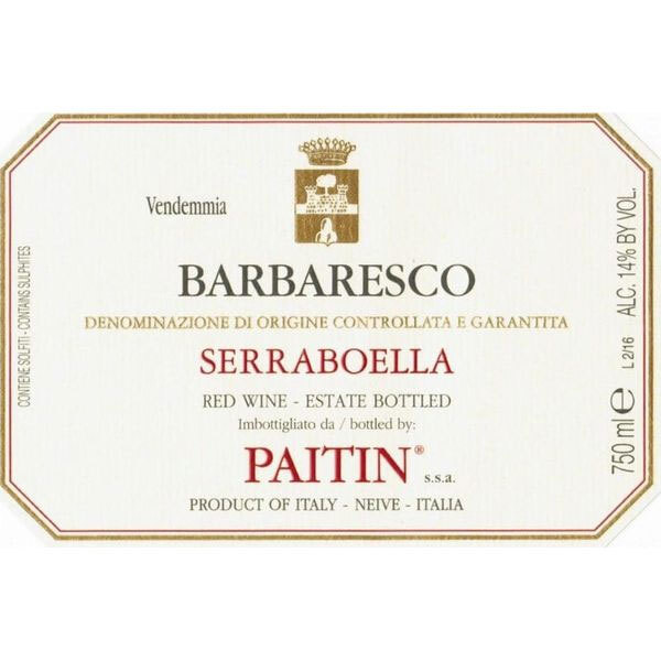 Paitin Serraboella Barberesco