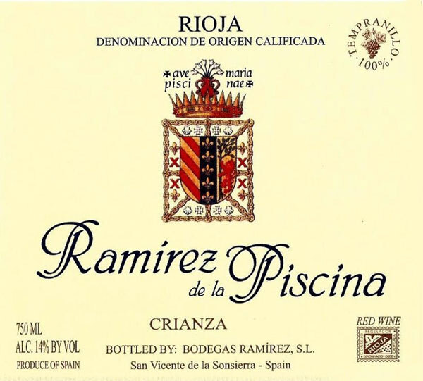 Ramirez de la Piscina Crianza
