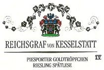 Reichgraf Goldtropfchen Riesling Spatlese 2016