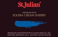 St Julian Solera Light Cream Sherry