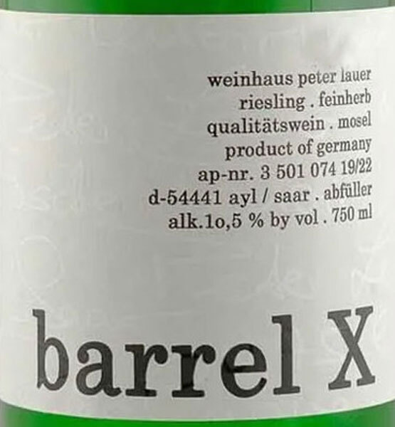 Vom Boden Florian Lauer Barrel X Riesling
