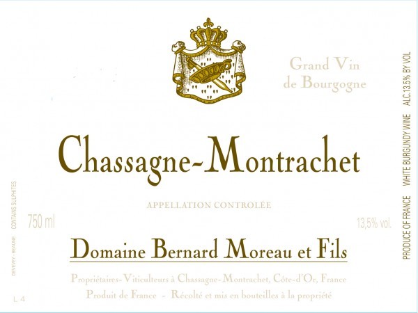 Bernard Moreau Chassagne Montrachet 1